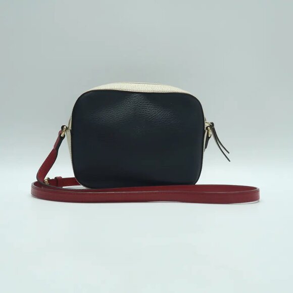 GUCCI Soho Navy Leather Shoulder Bag 610-040425 - Picture 2 of 12